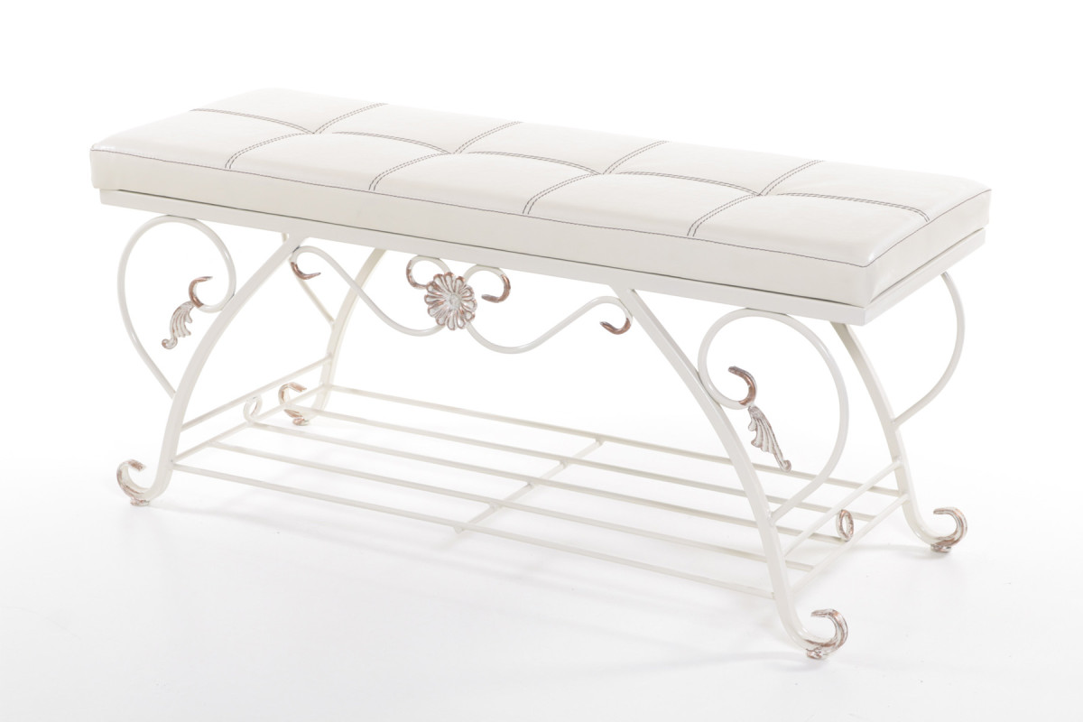 Банкетка CLASSIC арт. 3.3-Г Беж. с дек. полкой