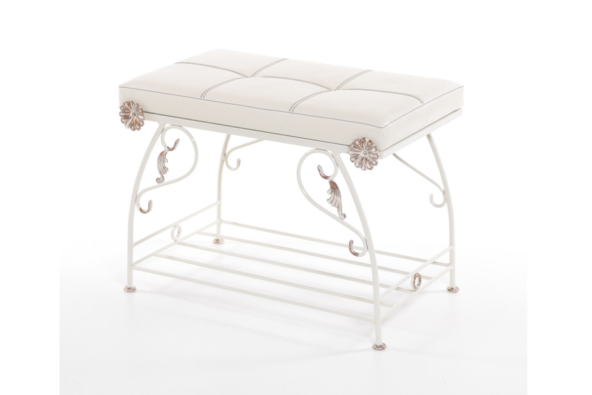 Банкетка CLASSIC арт. 5.3-Б Беж. с дек. полкой