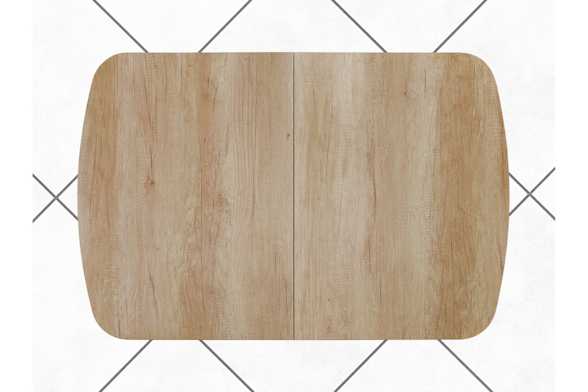 Обеденный стол AMC Elite (серии SLIM) / E21(1100) D2 (капучино/Дуб Небраска Натуральный)