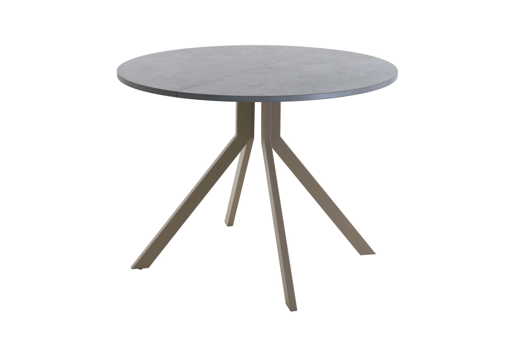 Обеденный стол AMC Elite (серии SLIM) / E18(900) D1 (капучино/Бетон Чикаго светло-серый)