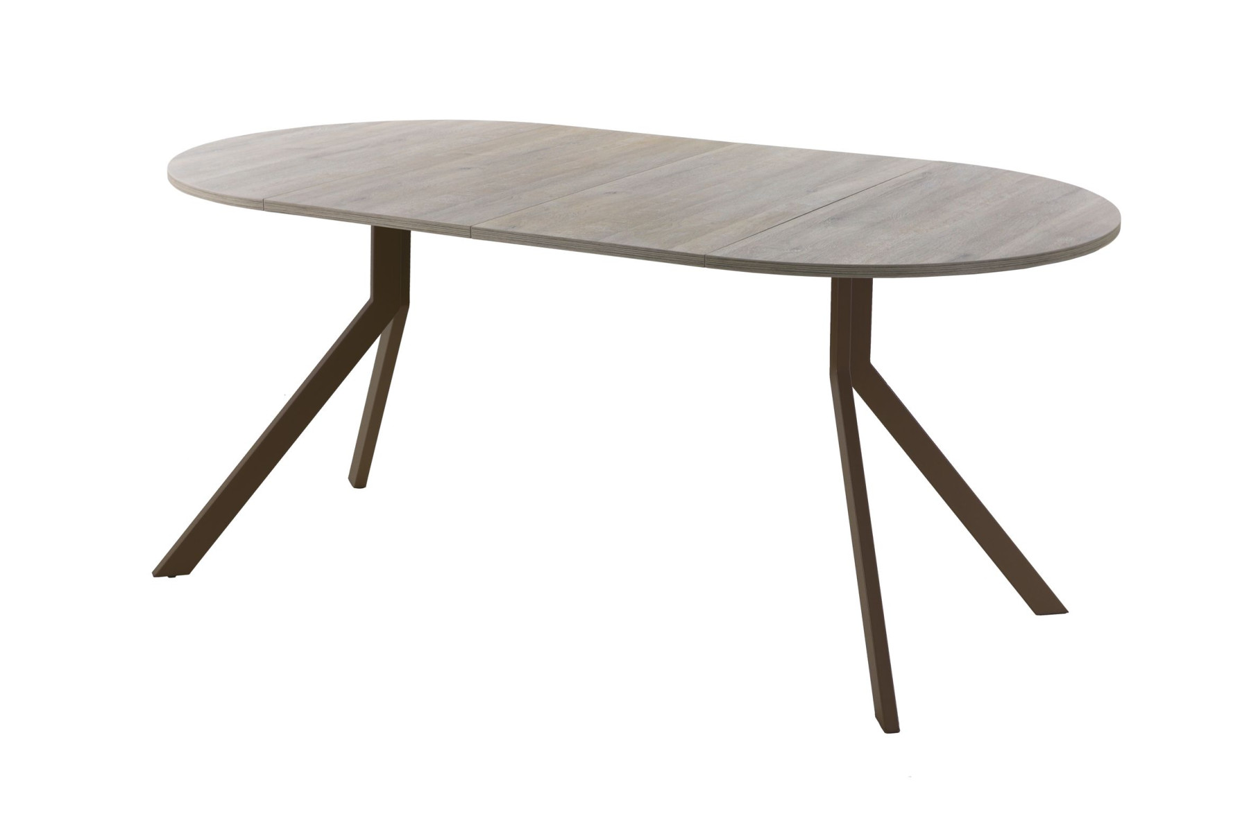 Обеденный стол AMC Elite (серии SLIM) / E18(900) D1 (коричневый/Дуб Уайт-Ривер песочно-бежевый)