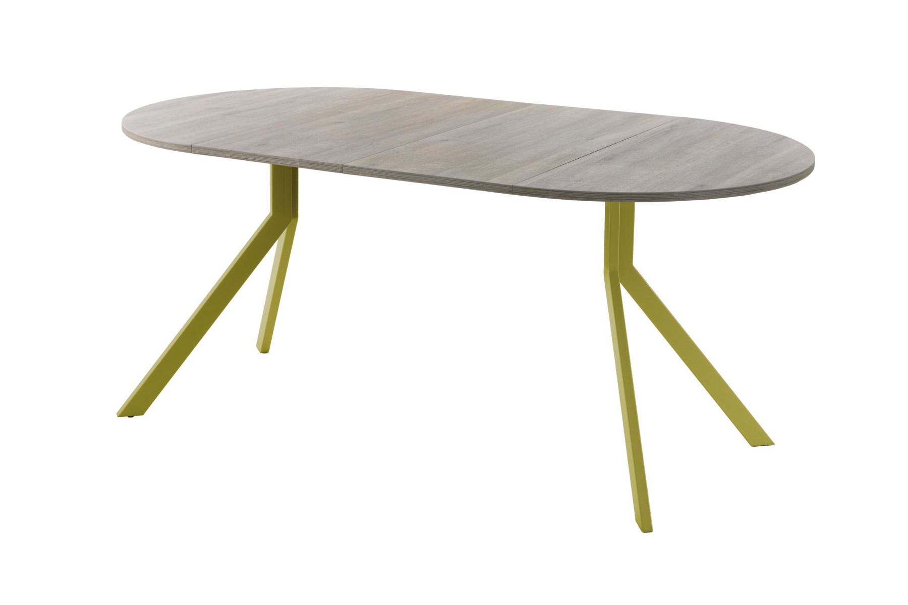 Обеденный стол AMC Elite (серии SLIM) / E18(900) D1 (золото/Дуб Уайт-Ривер песочно-бежевый)