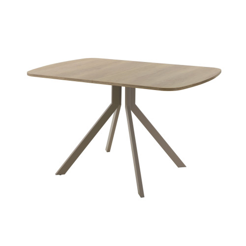 Обеденный стол AMC Elite (серии SLIM) / E18(1100) D2 (капучино/Дуб Небраска Натуральный)