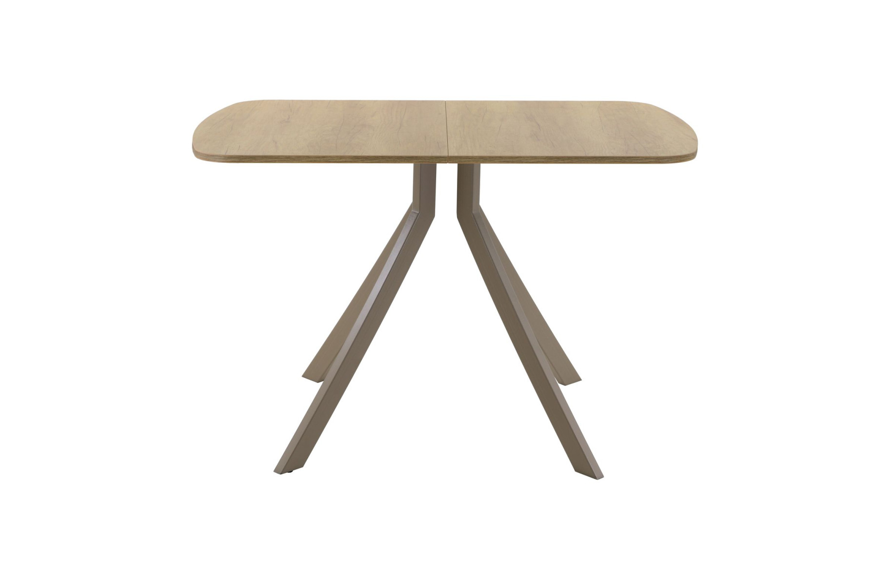 Обеденный стол AMC Elite (серии SLIM) / E18(1100) D2 (капучино/Дуб Небраска Натуральный)