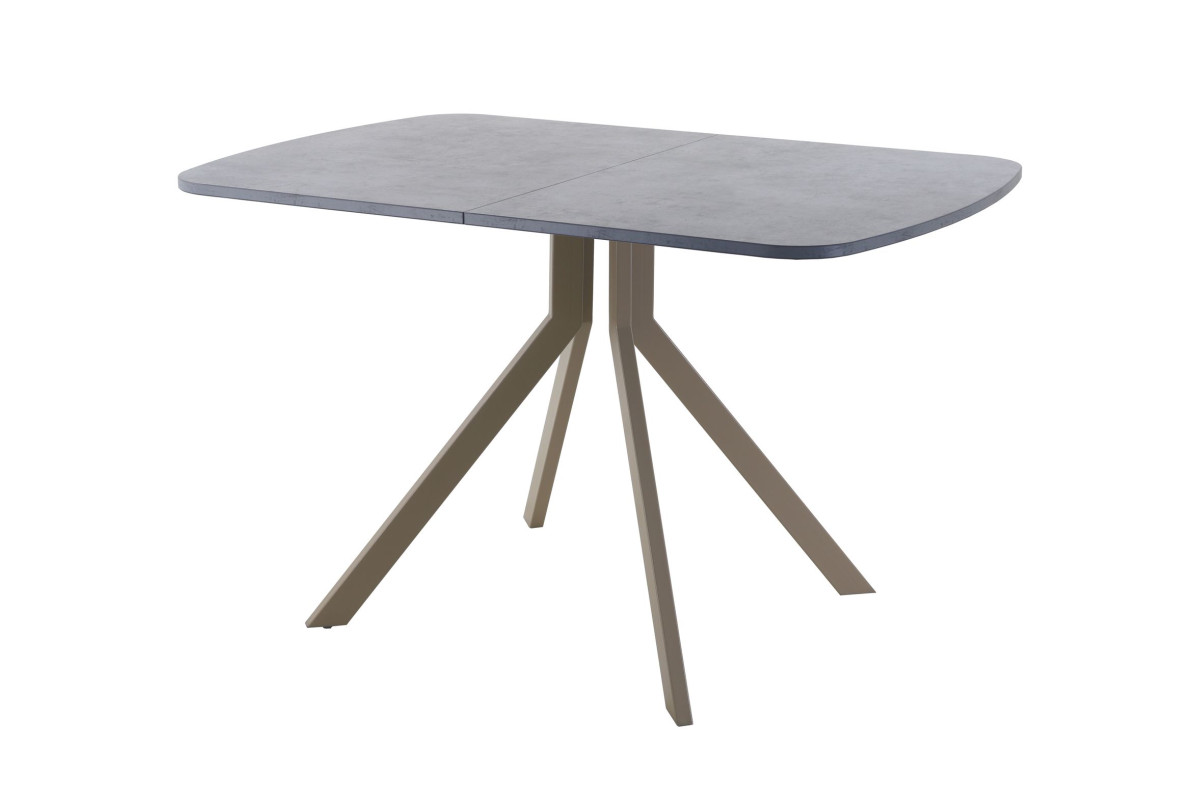 Обеденный стол AMC Elite (серии SLIM) / E18(1100) D2 (капучино/Бетон Чикаго светло-серый)