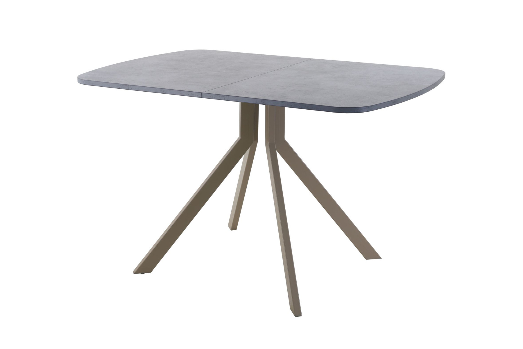 Обеденный стол AMC Elite (серии SLIM) / E18(1100) D2 (капучино/Бетон Чикаго светло-серый)