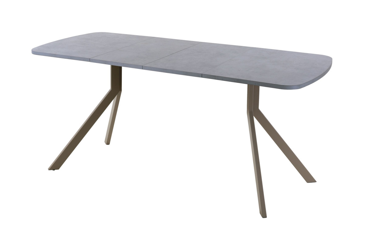 Обеденный стол AMC Elite (серии SLIM) / E18(1100) D2 (капучино/Бетон Чикаго светло-серый)