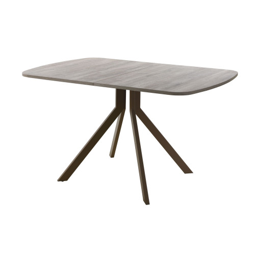 Обеденный стол AMC Elite (серии SLIM) / E18(1200) D2 (коричневый/Дуб Уайт-Ривер песочно-бежевый)