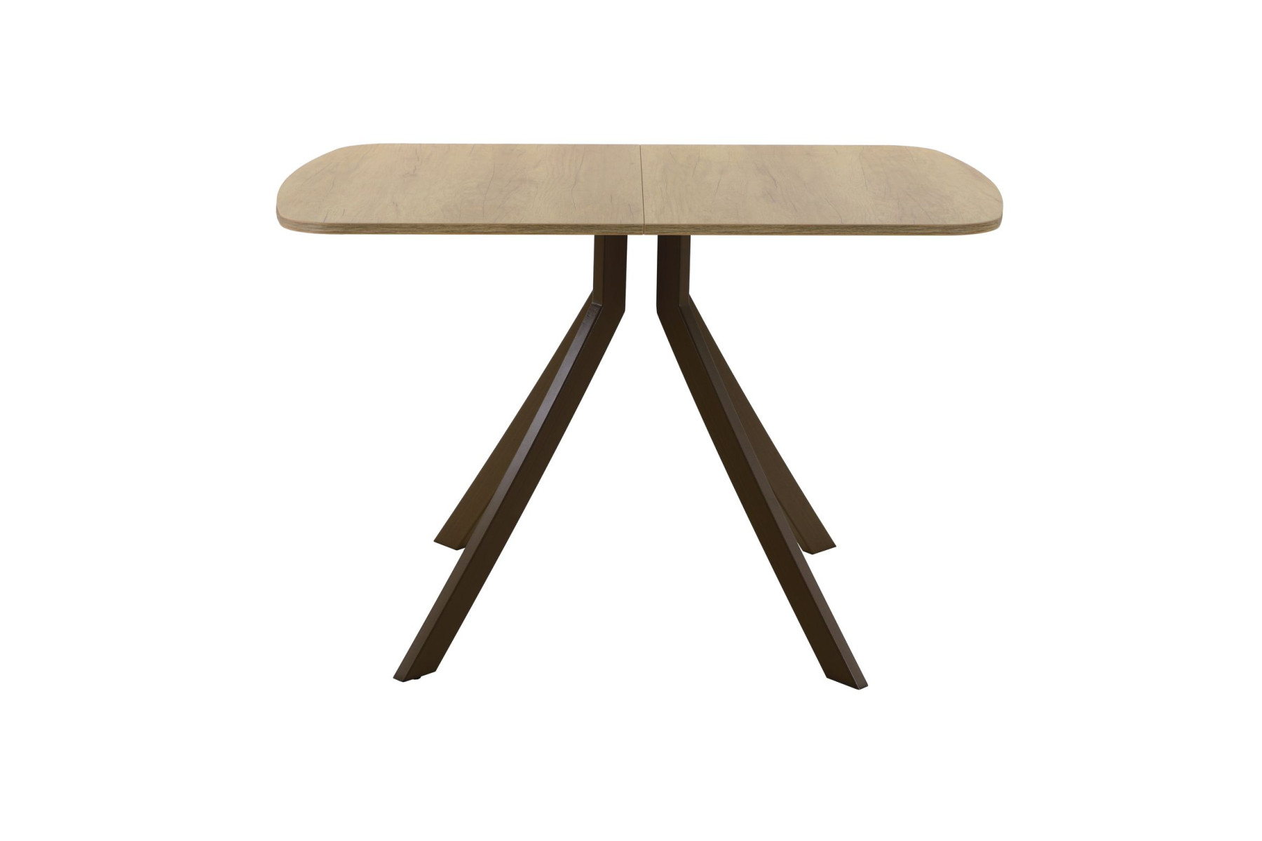 Обеденный стол AMC Elite (серии SLIM) / E18(1200) D2 (коричневый/Дуб Небраска Натуральный)