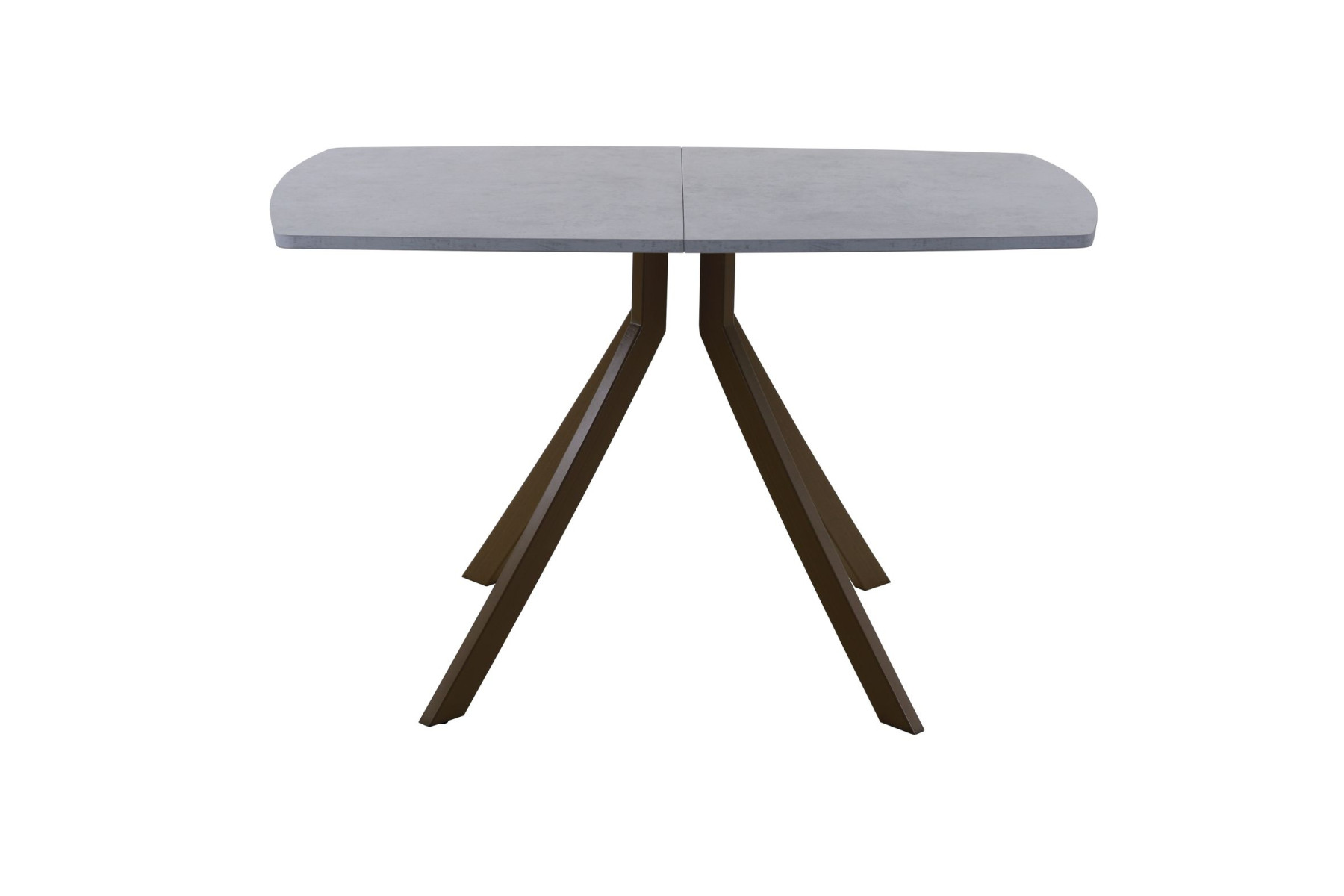 Обеденный стол AMC Elite (серии SLIM) / E18(1200) D2 (коричневый/Бетон Чикаго светло-серый)