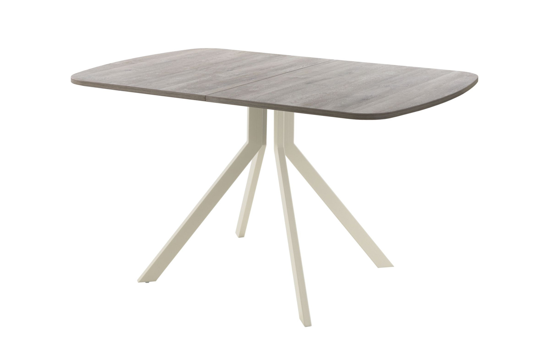 Обеденный стол AMC Elite (серии SLIM) / E18(1100) D2 (бежевый/Дуб Уайт-Ривер песочно-бежевый)