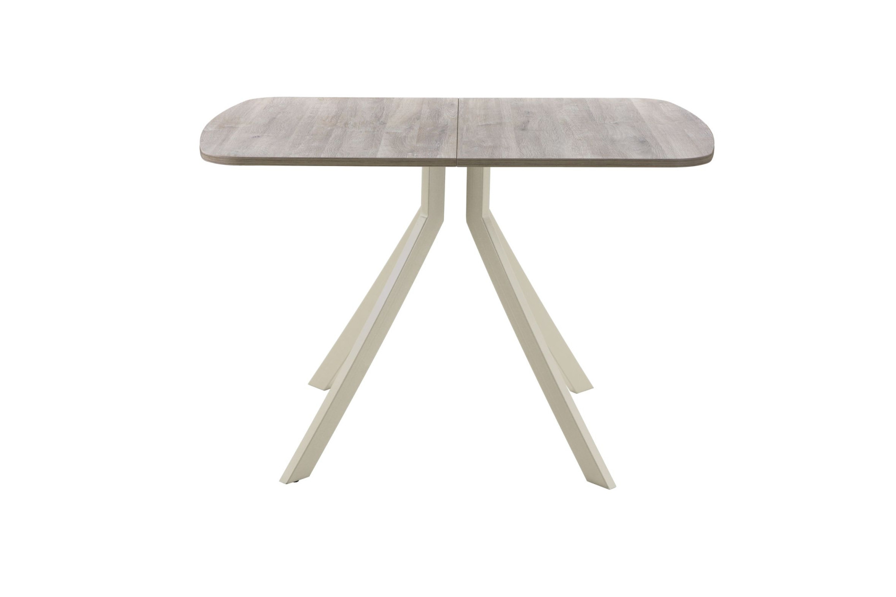 Обеденный стол AMC Elite (серии SLIM) / E18(1100) D2 (бежевый/Дуб Уайт-Ривер песочно-бежевый)