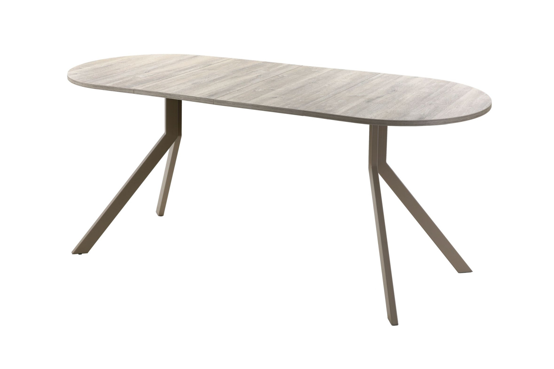 Обеденный стол AMC Elite (серии SLIM) / E18(1200) D3 (капучино/Дуб Уайт-Ривер песочно-бежевый)