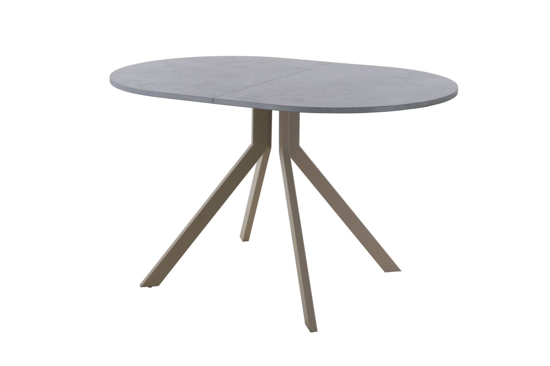 Обеденный стол AMC Elite (серии SLIM) / E18(1200) D3 (капучино/Бетон Чикаго светло-серый)