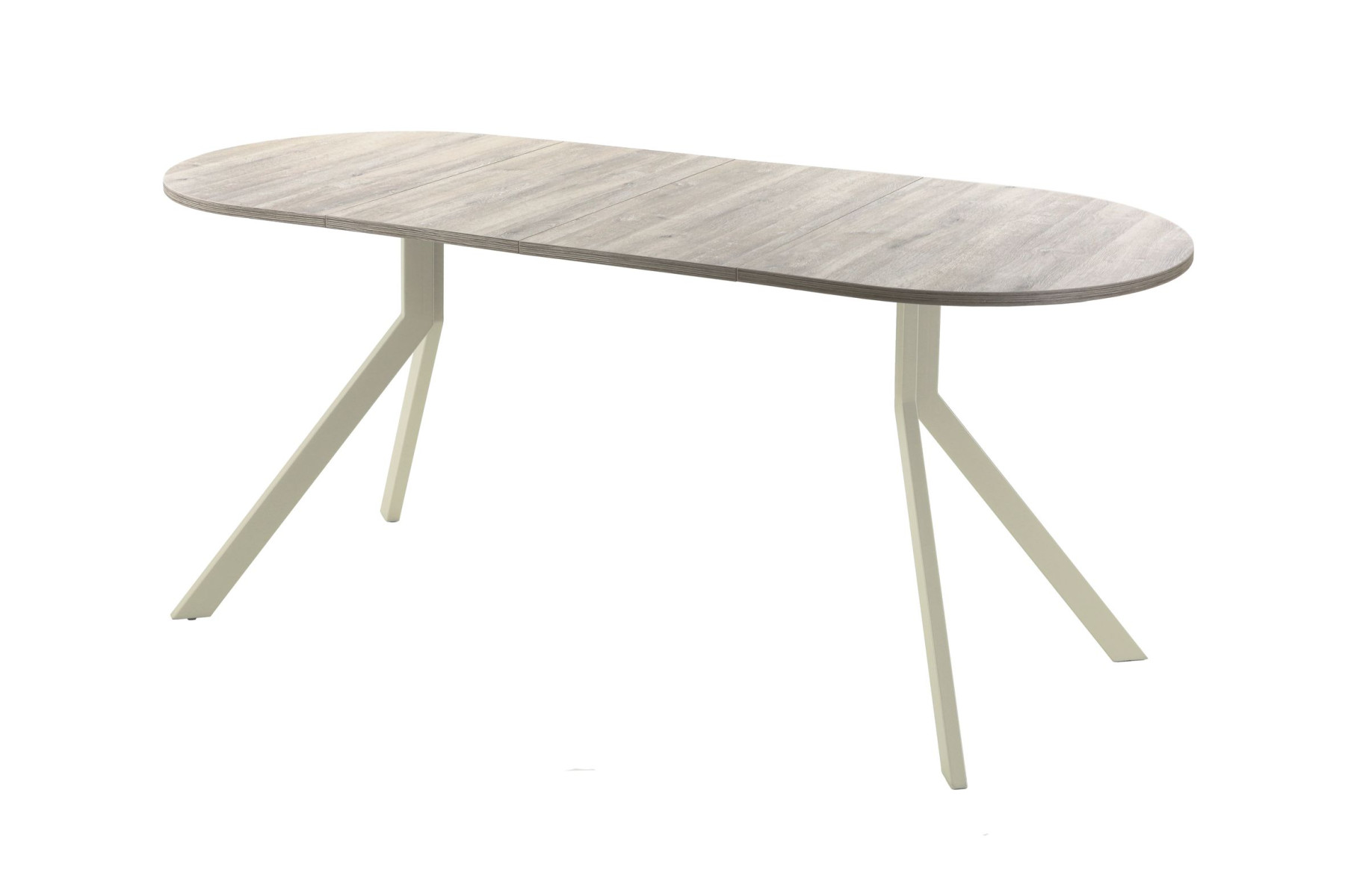 Обеденный стол AMC Elite (серии SLIM) / E18(1100) D3 (бежевый/Дуб Уайт-Ривер песочно-бежевый)