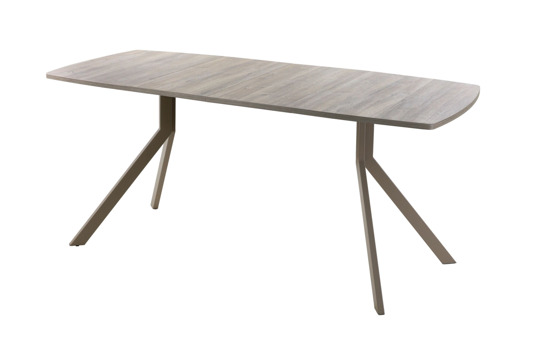 Обеденный стол AMC Elite (серии SLIM) / E18(1200) D6 (капучино/Дуб Уайт-Ривер песочно-бежевый)