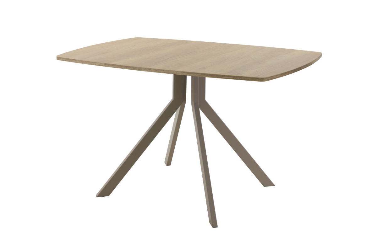 Обеденный стол AMC Elite (серии SLIM) / E18(1200) D6 (капучино/Дуб Небраска Натуральный)