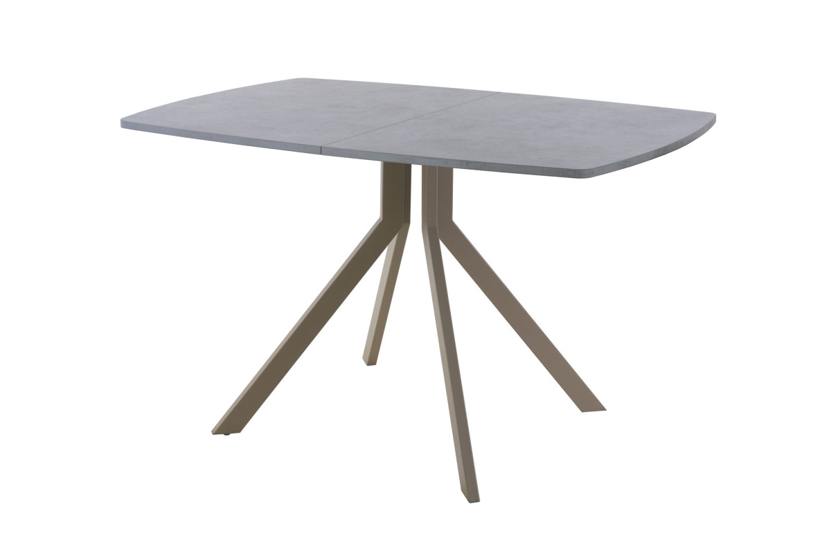 Обеденный стол AMC Elite (серии SLIM) / E18(1100) D6 (капучино/Бетон Чикаго светло-серый)