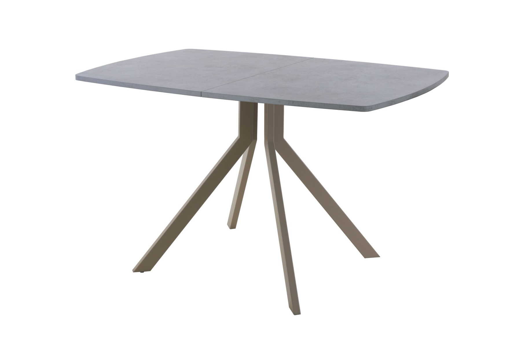 Обеденный стол AMC Elite (серии SLIM) / E18(1100) D6 (капучино/Бетон Чикаго светло-серый)