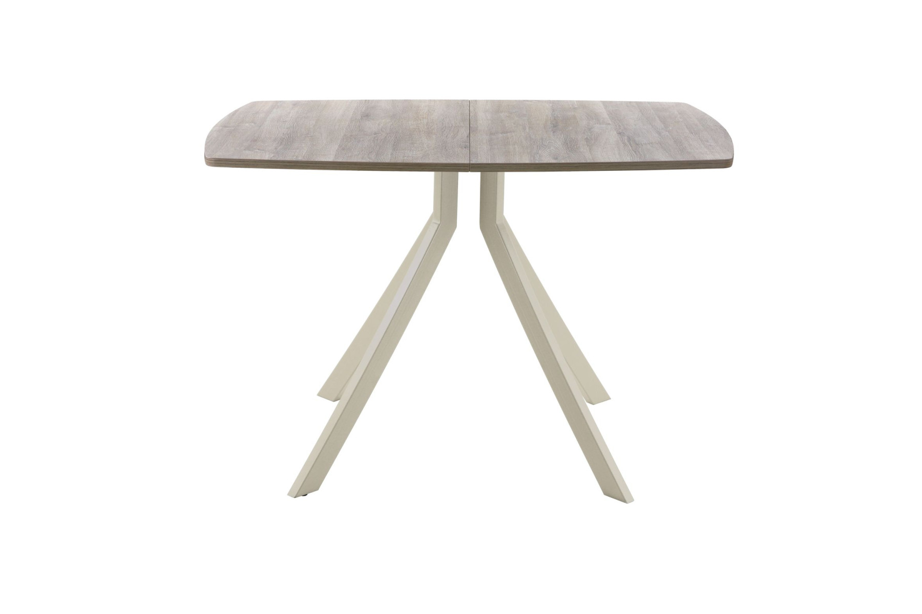 Обеденный стол AMC Elite (серии SLIM) / E18(1100) D6 (бежевый/Дуб Уайт-Ривер песочно-бежевый)