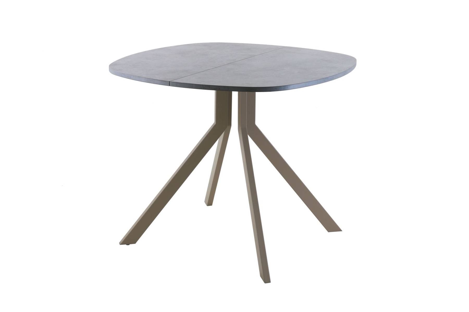 Обеденный стол AMC Elite (серии SLIM) / E18(900) D7 (капучино/Бетон Чикаго светло-серый)