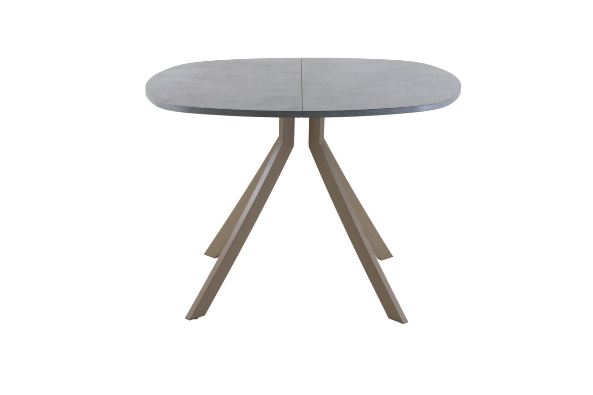 Обеденный стол AMC Elite (серии SLIM) / E18(900) D7 (капучино/Бетон Чикаго светло-серый)