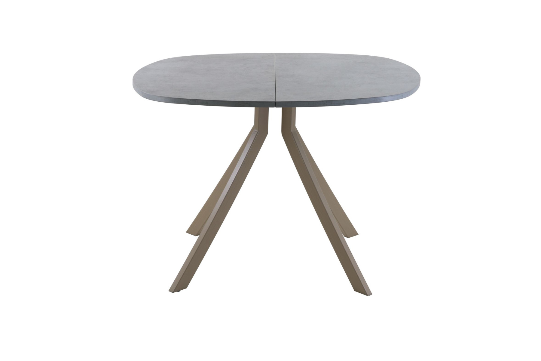 Обеденный стол AMC Elite (серии SLIM) / E18(900) D7 (капучино/Бетон Чикаго светло-серый)