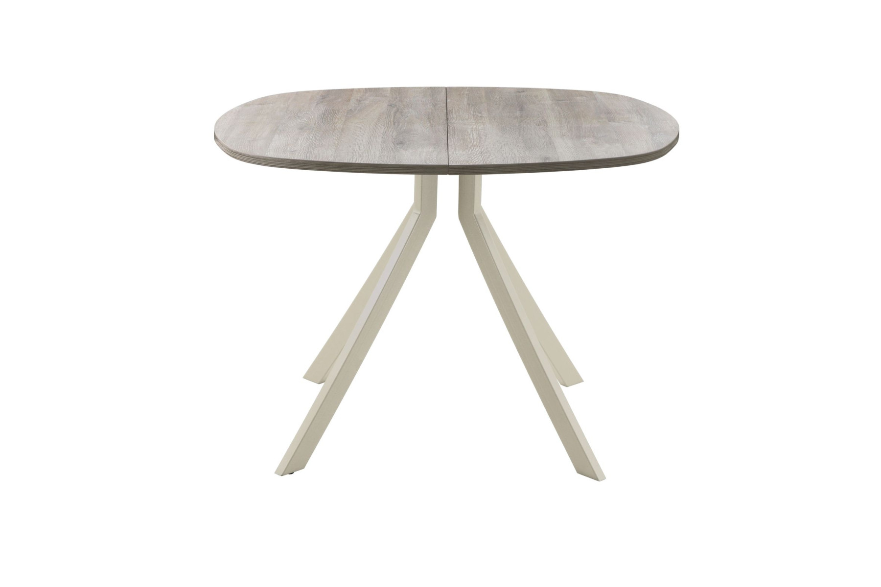 Обеденный стол AMC Elite (серии SLIM) / E18(900) D7 (бежевый/Дуб Уайт-Ривер песочно-бежевый)