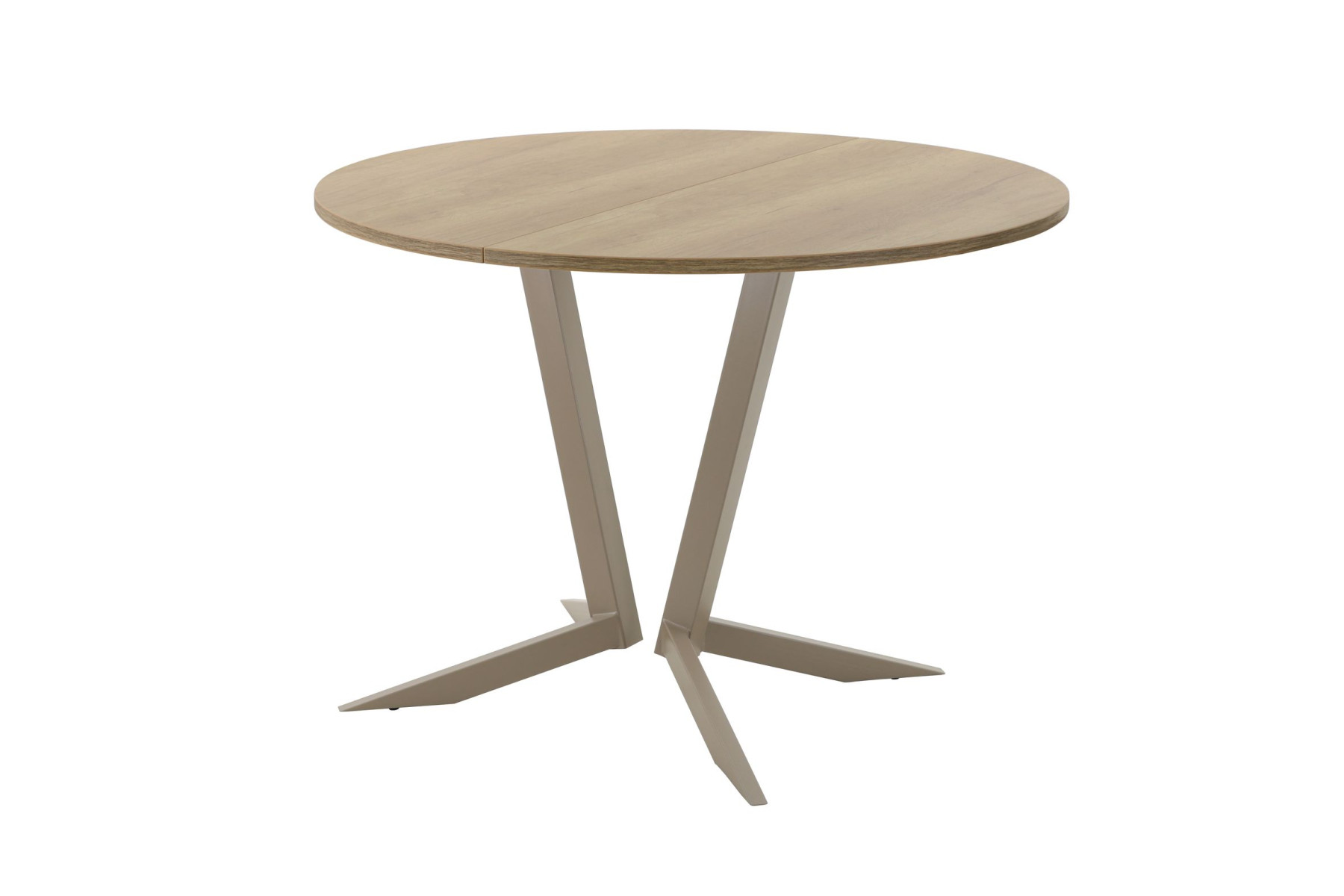 Обеденный стол AMC Elite (серии SLIM) / E19(900) D1 (капучино/Дуб Небраска Натуральный)