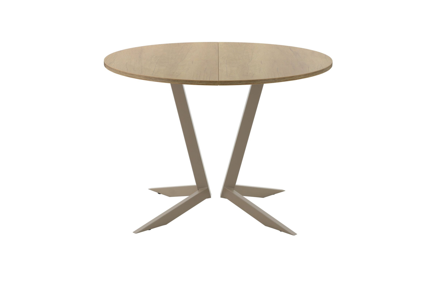 Обеденный стол AMC Elite (серии SLIM) / E19(900) D1 (капучино/Дуб Небраска Натуральный)