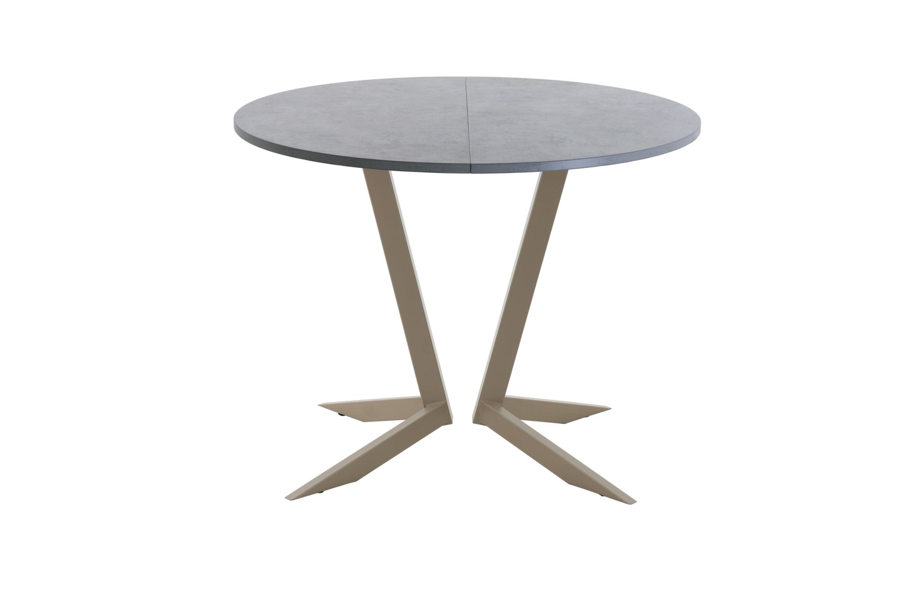 Обеденный стол AMC Elite (серии SLIM) / E19(900) D1 (капучино/Бетон Чикаго светло-серый)