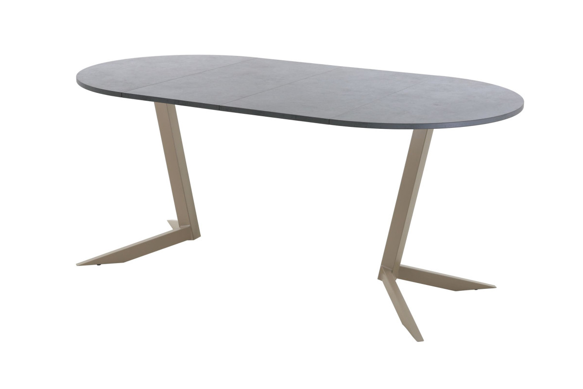 Обеденный стол AMC Elite (серии SLIM) / E19(900) D1 (капучино/Бетон Чикаго светло-серый)
