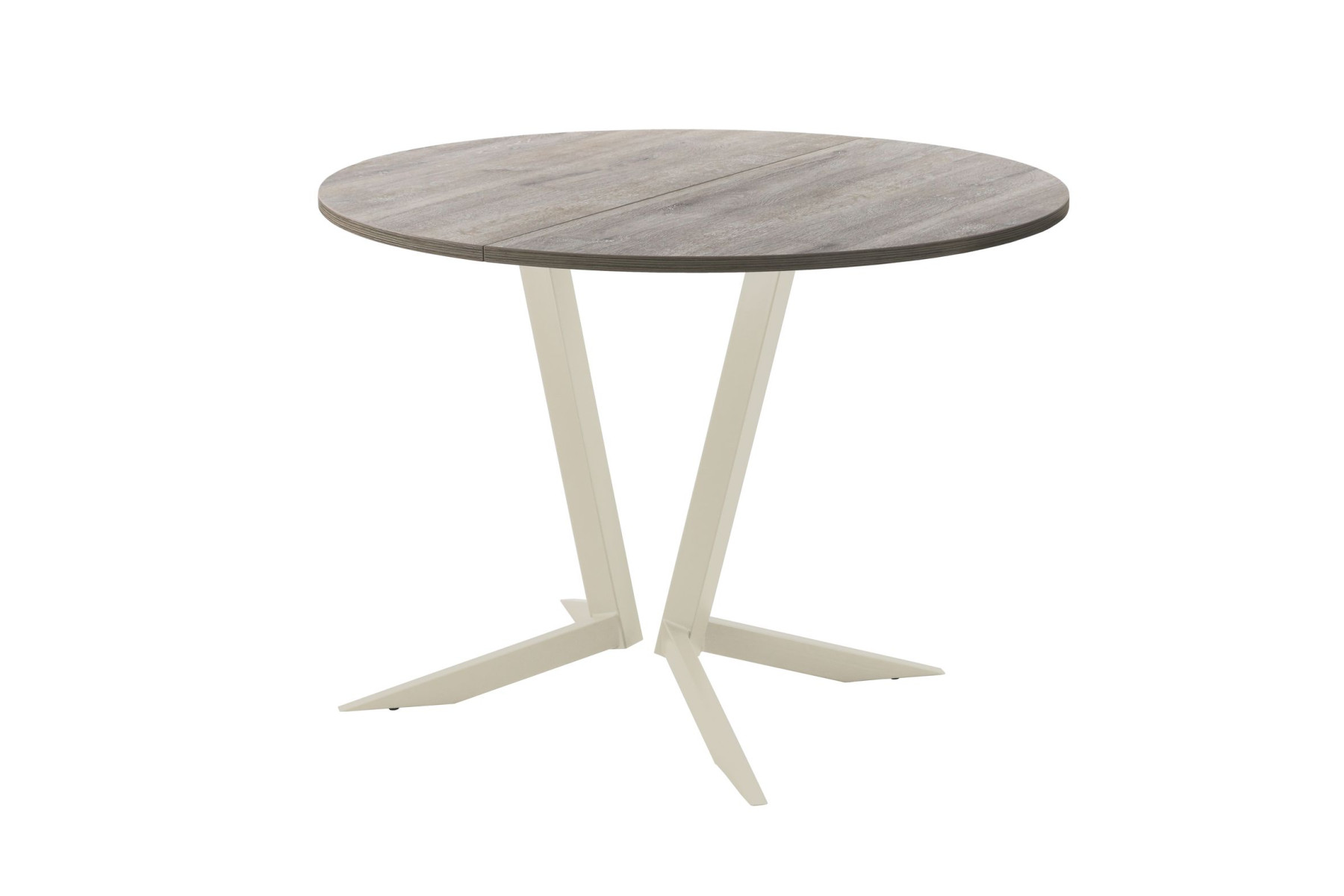 Обеденный стол AMC Elite (серии SLIM) / E19(800) D1 (бежевый/Дуб Уайт-Ривер песочно-бежевый)