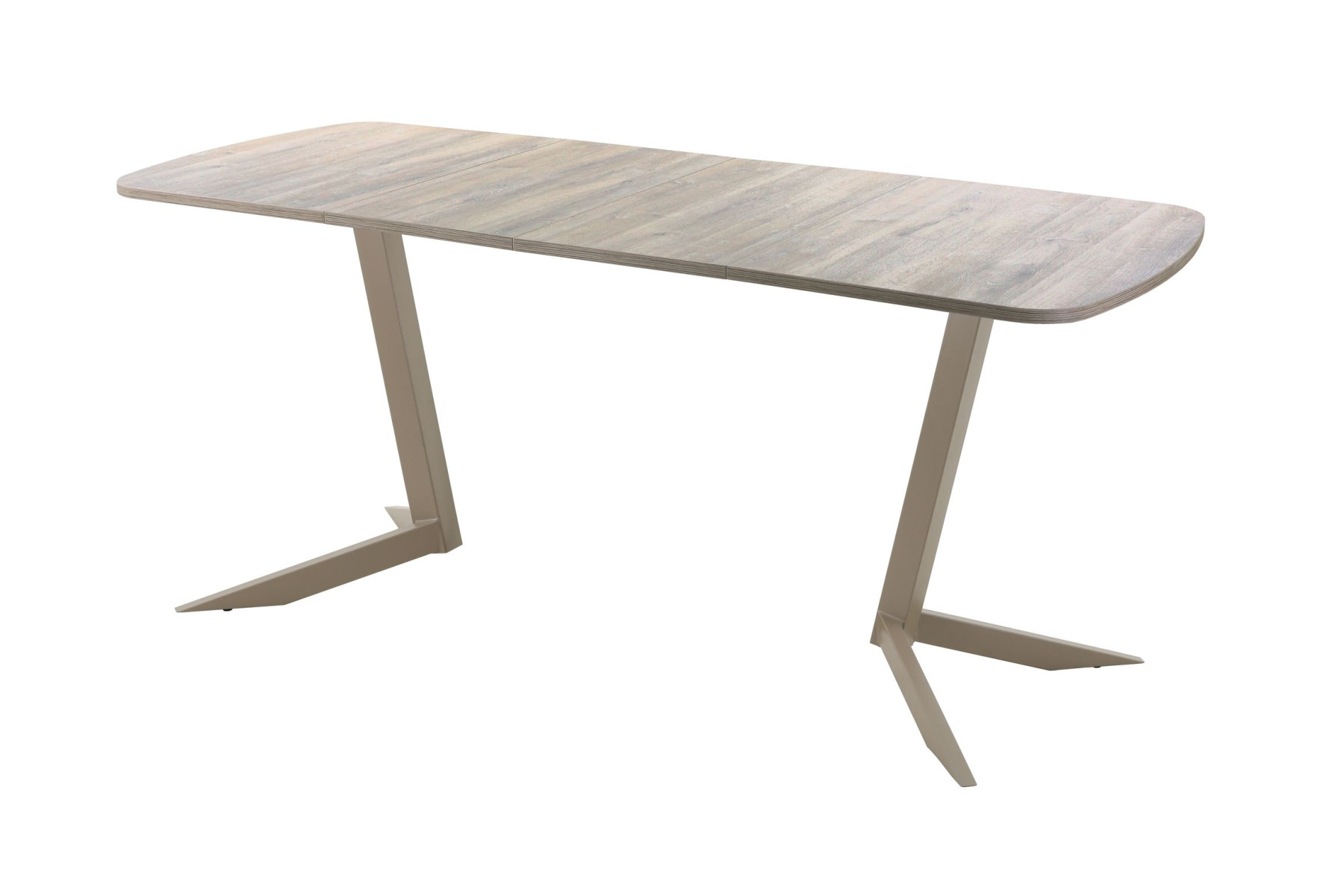 Обеденный стол AMC Elite (серии SLIM) / E19(1200) D2 (капучино/Дуб Уайт-Ривер песочно-бежевый)