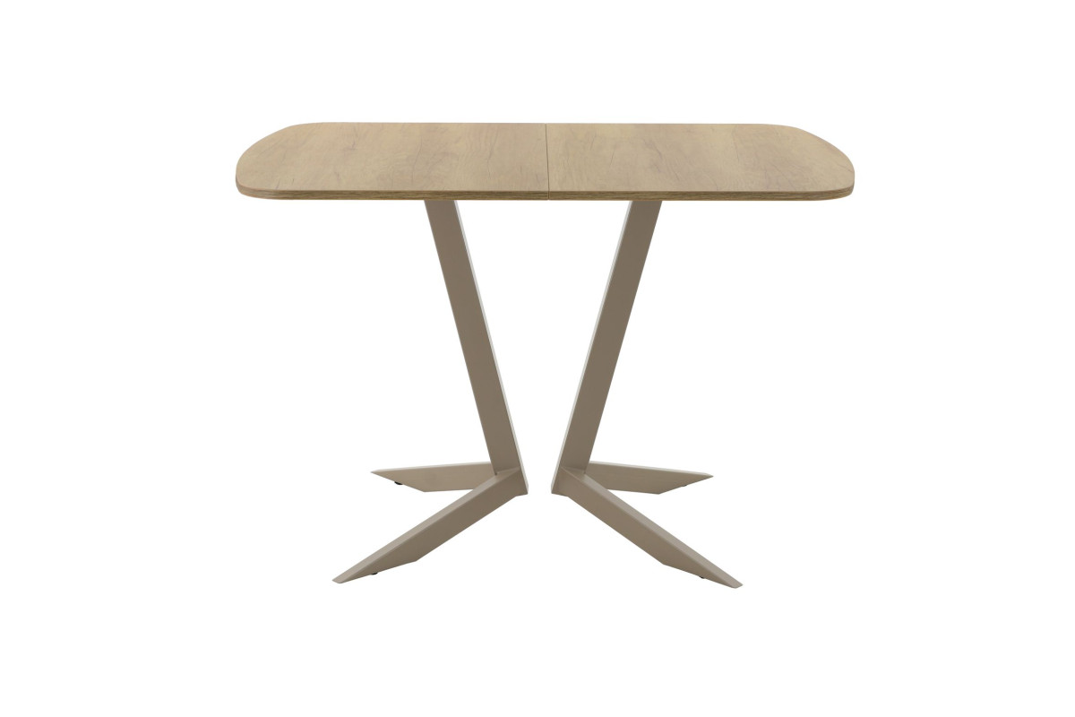 Обеденный стол AMC Elite (серии SLIM) / E19(1100) D2 (капучино/Дуб Небраска Натуральный)