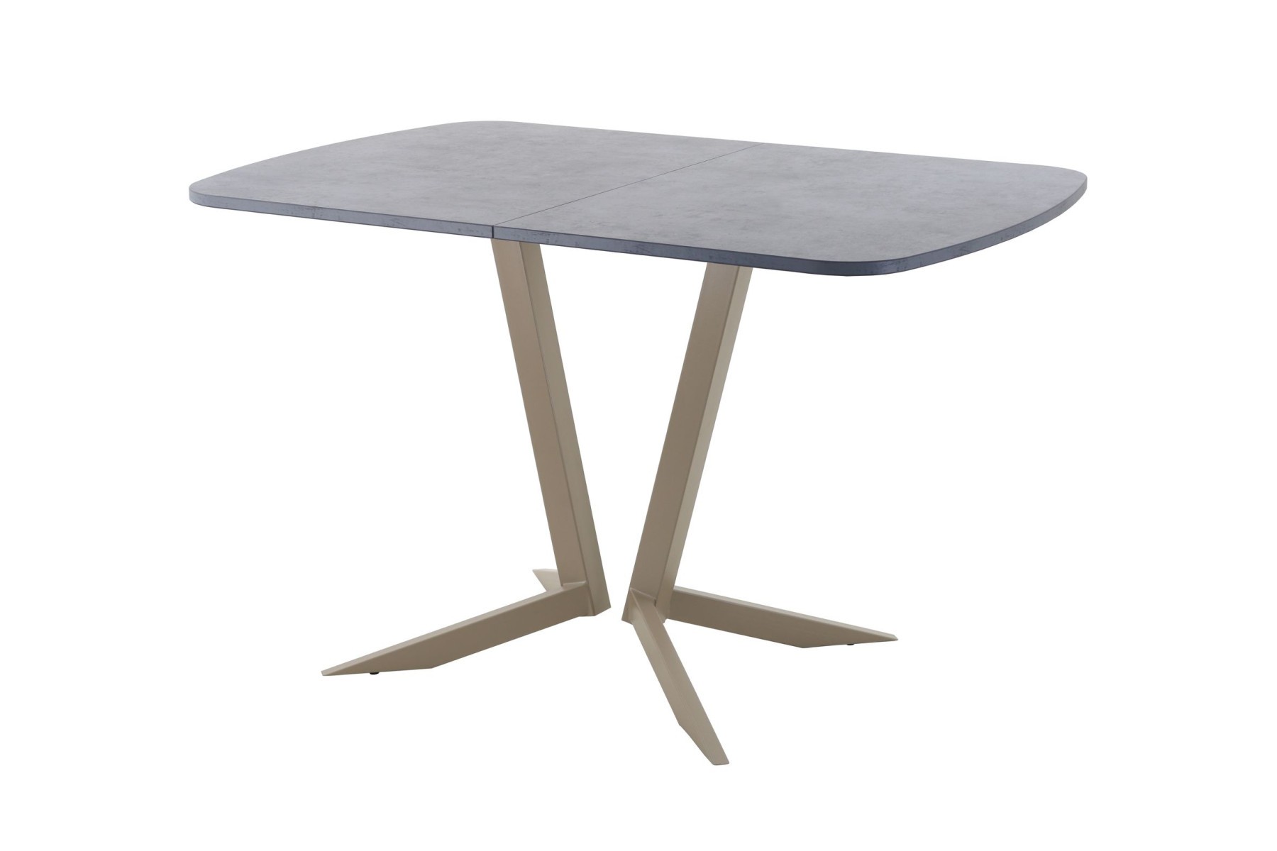 Обеденный стол AMC Elite (серии SLIM) / E19(1200) D2 (капучино/Бетон Чикаго светло-серый)