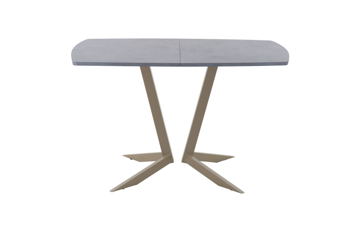 Обеденный стол AMC Elite (серии SLIM) / E19(1200) D2 (капучино/Бетон Чикаго светло-серый)