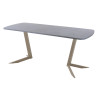 Обеденный стол AMC Elite (серии SLIM) / E19(1200) D2 (капучино/Бетон Чикаго светло-серый)