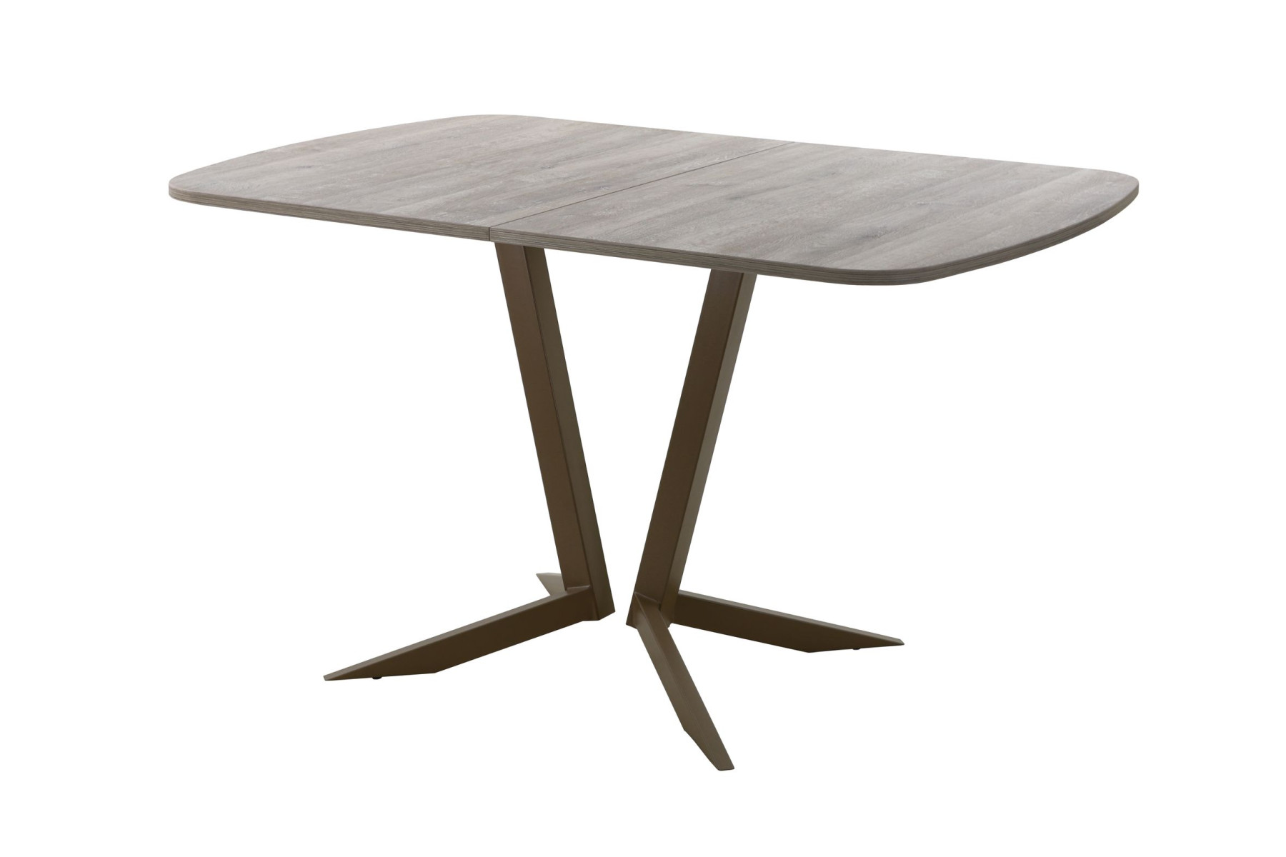 Обеденный стол AMC Elite (серии SLIM) / E19(1200) D2 (коричневый/Дуб Уайт-Ривер песочно-бежевый)