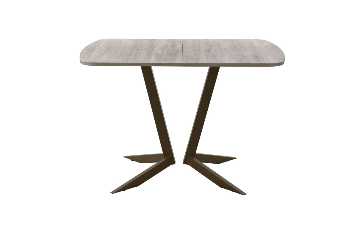 Обеденный стол AMC Elite (серии SLIM) / E19(1200) D2 (коричневый/Дуб Уайт-Ривер песочно-бежевый)