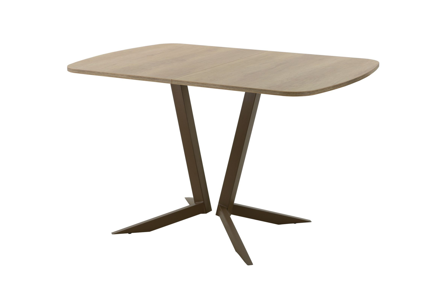 Обеденный стол AMC Elite (серии SLIM) / E19(1200) D2 (коричневый/Дуб Небраска Натуральный)