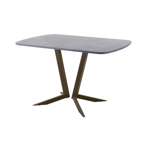 Обеденный стол AMC Elite (серии SLIM) / E19(1200) D2 (коричневый/Бетон Чикаго светло-серый)