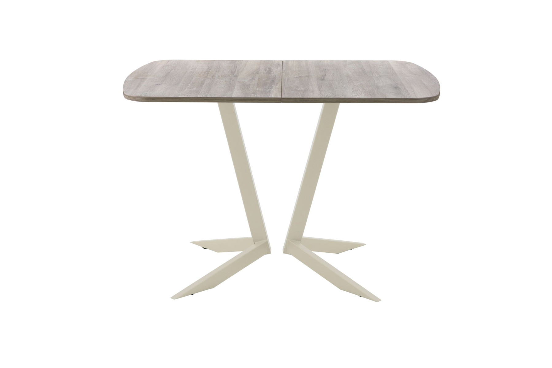 Обеденный стол AMC Elite (серии SLIM) / E19(1100) D2 (бежевый/Дуб Уайт-Ривер песочно-бежевый)