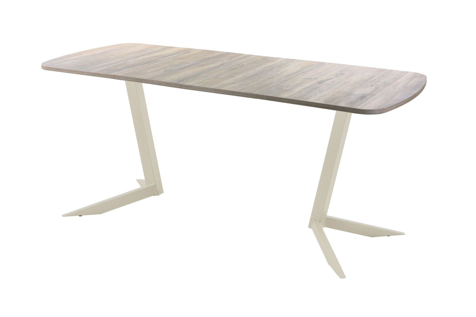 Обеденный стол AMC Elite (серии SLIM) / E19(1100) D2 (бежевый/Дуб Уайт-Ривер песочно-бежевый)