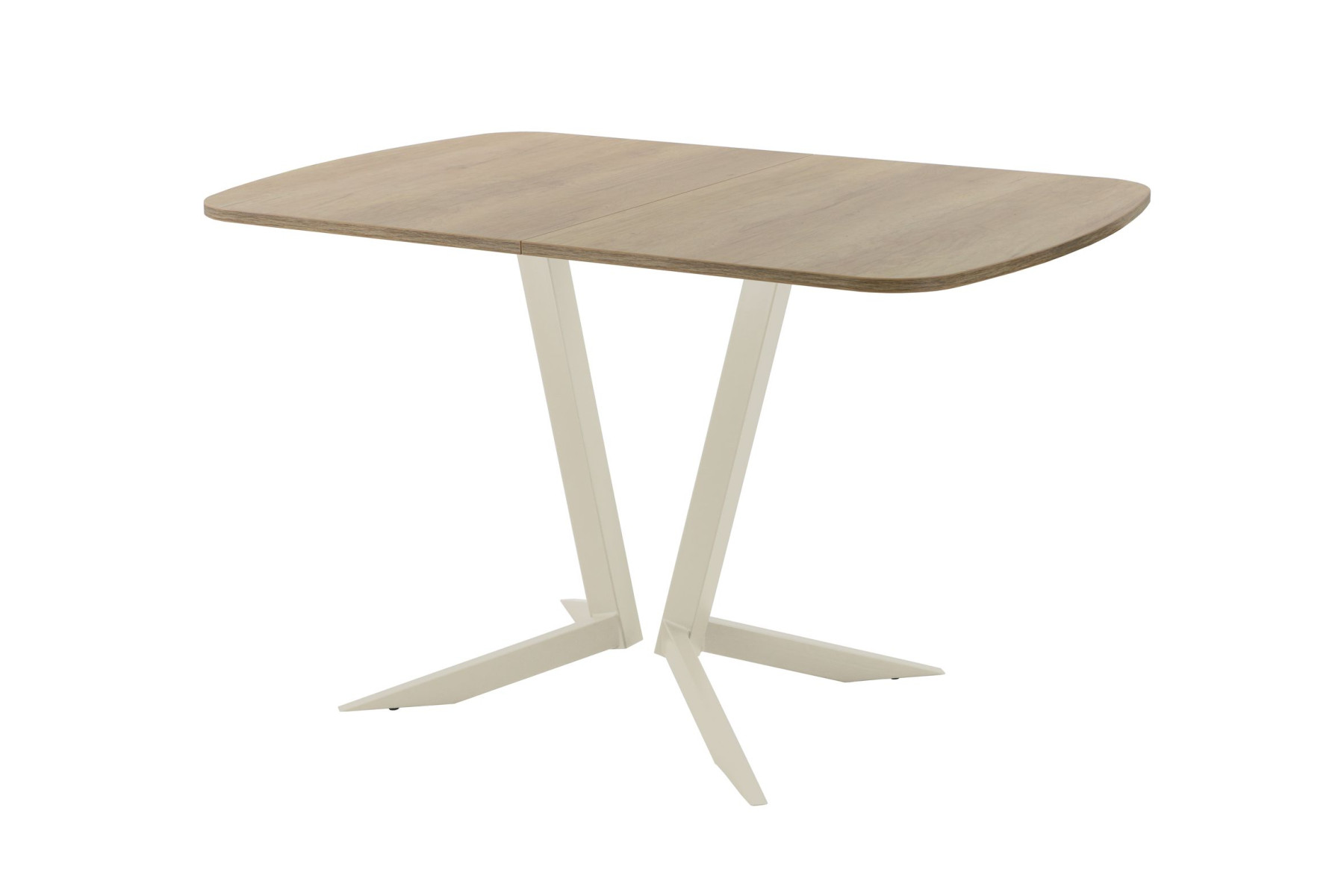 Обеденный стол AMC Elite (серии SLIM) / E19(1100) D2 (бежевый/Дуб Небраска Натуральный)