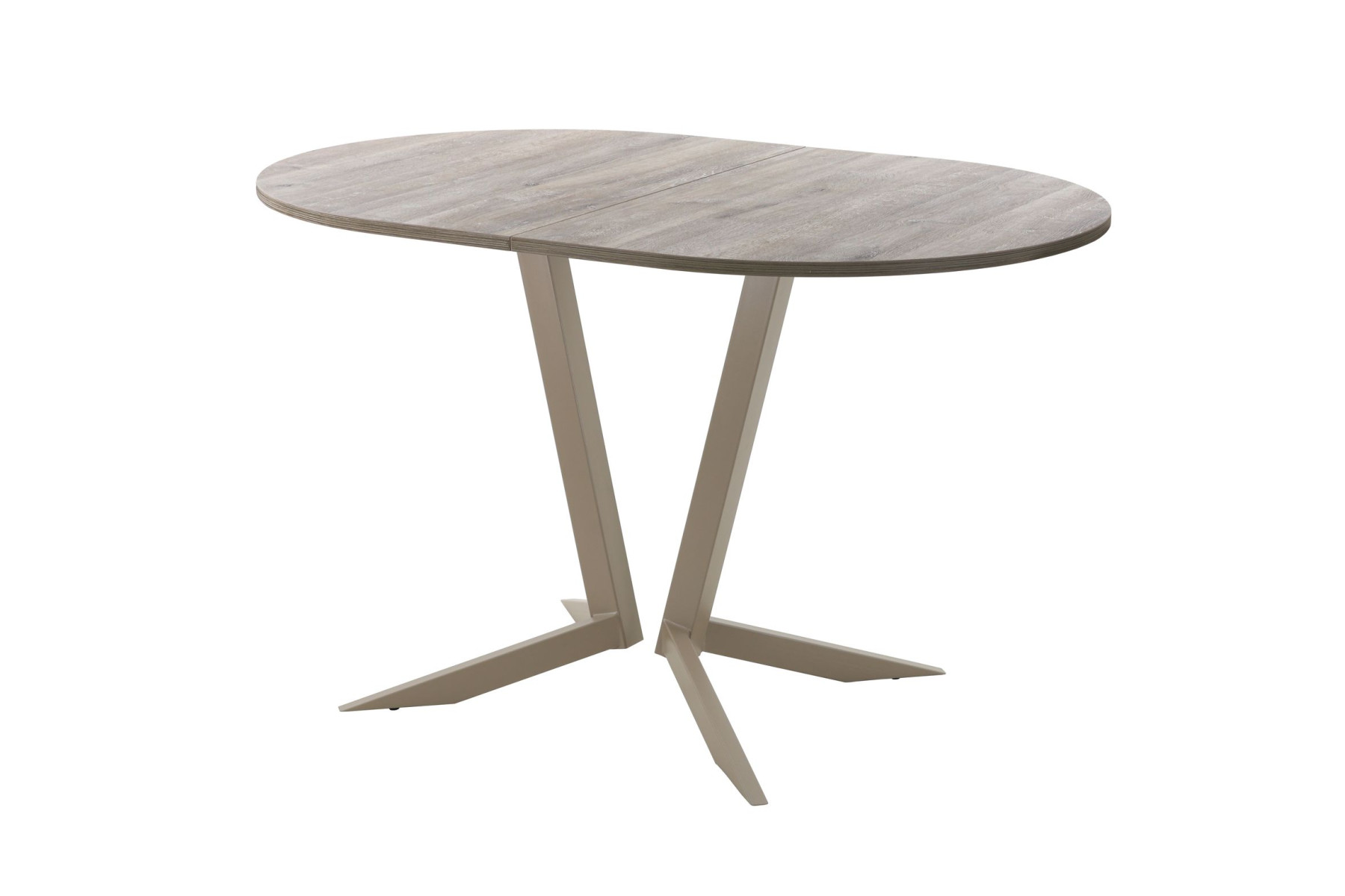 Обеденный стол AMC Elite (серии SLIM) / E19(1200) D3 (капучино/Дуб Уайт-Ривер песочно-бежевый)