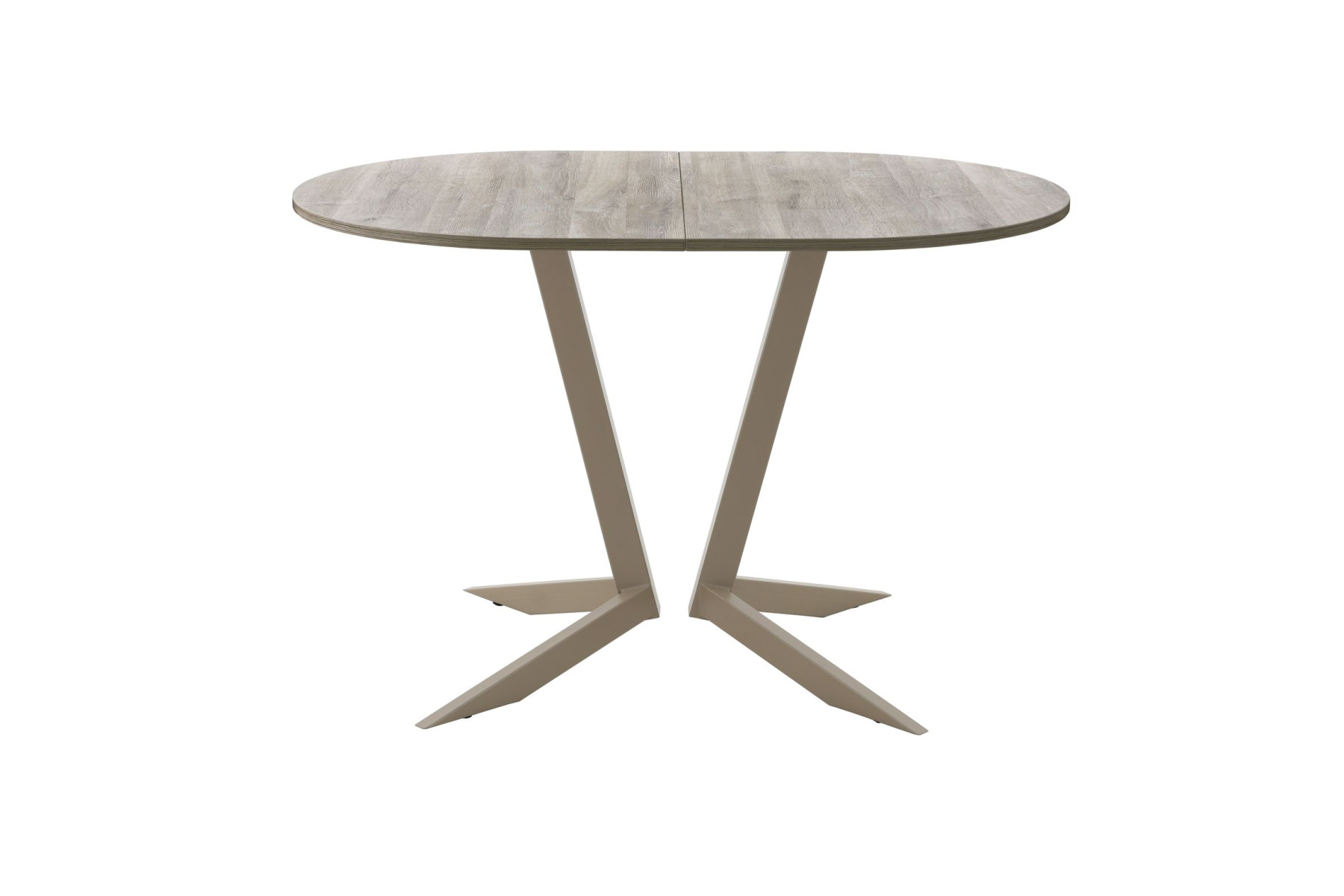 Обеденный стол AMC Elite (серии SLIM) / E19(1200) D3 (капучино/Дуб Уайт-Ривер песочно-бежевый)