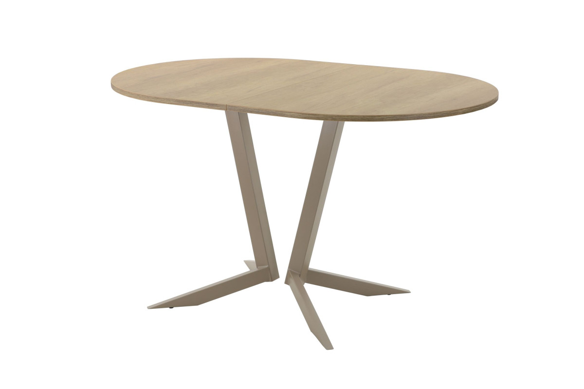 Обеденный стол AMC Elite (серии SLIM) / E19(1200) D3 (капучино/Дуб Небраска Натуральный)