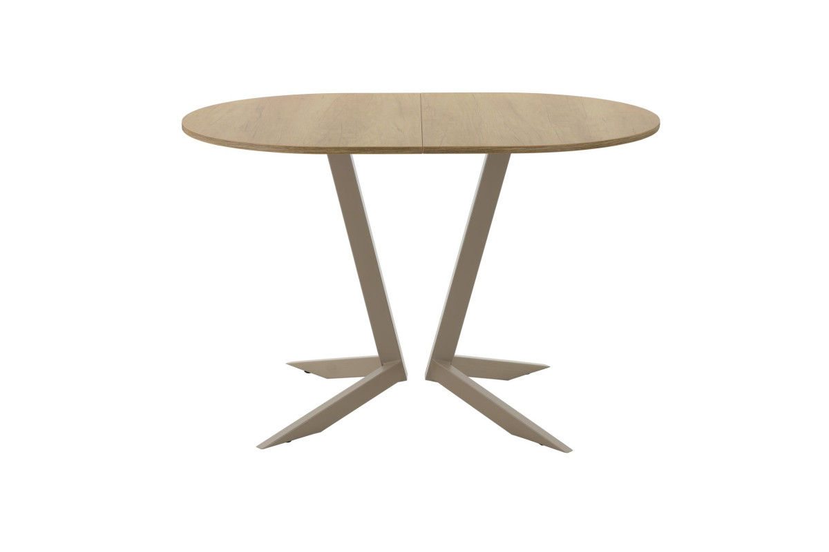 Обеденный стол AMC Elite (серии SLIM) / E19(1200) D3 (капучино/Дуб Небраска Натуральный)