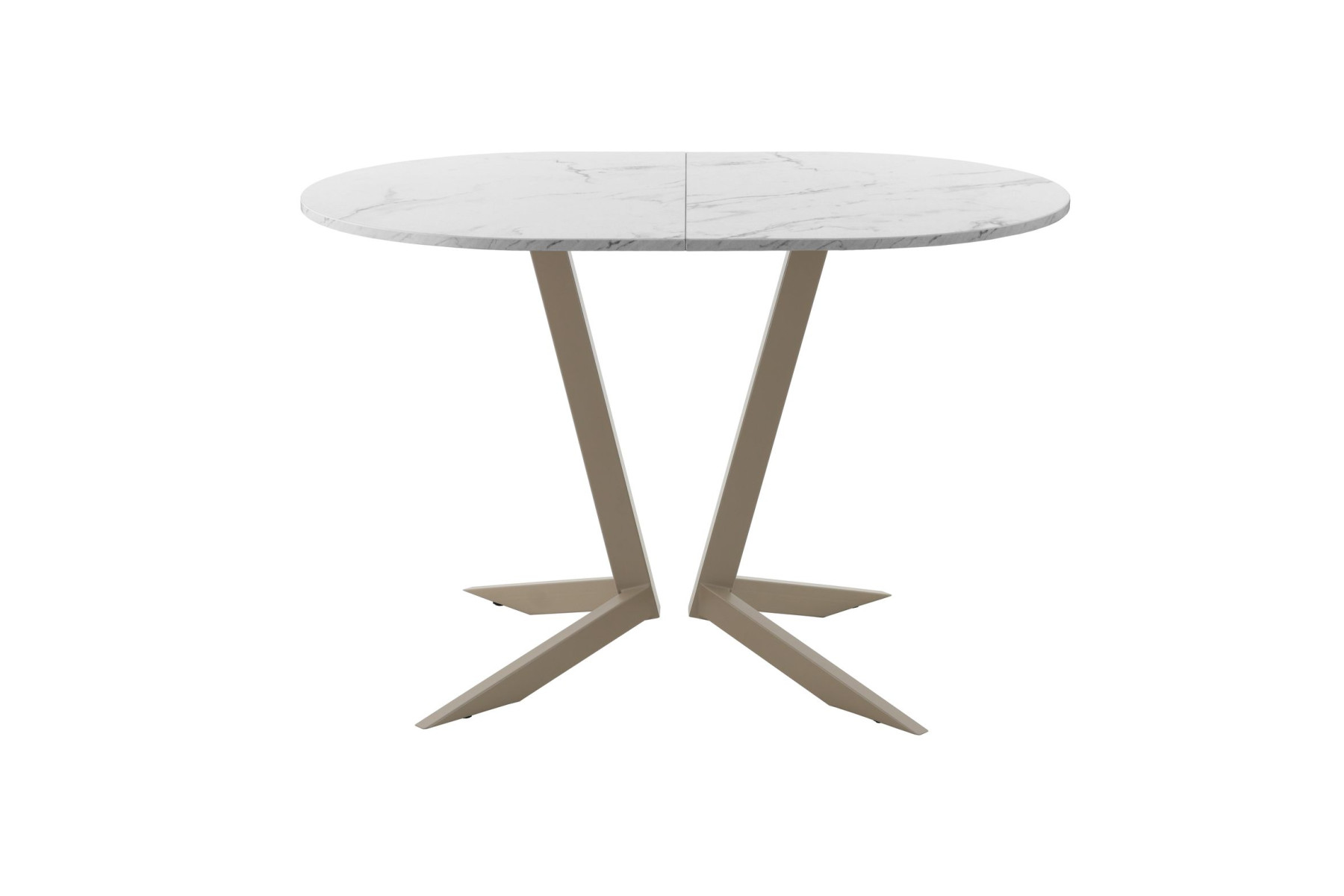 Обеденный стол AMC Elite (серии SLIM) / E19(1200) D3 (капучино/Мрамор Кристалл)